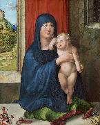 Albrecht Durer Madonna and Child oil